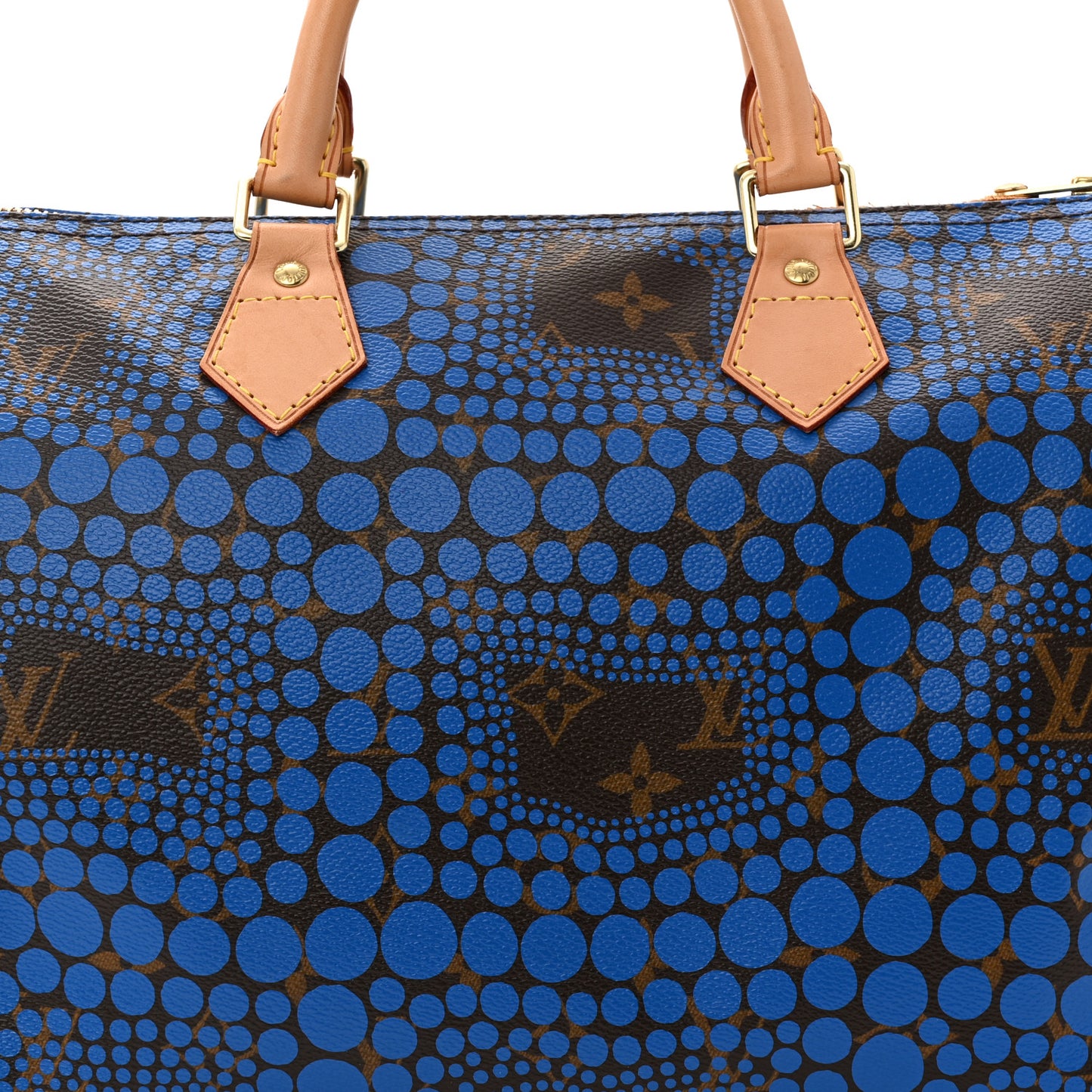 Monogram Kusama Town Speedy 30 Blue
