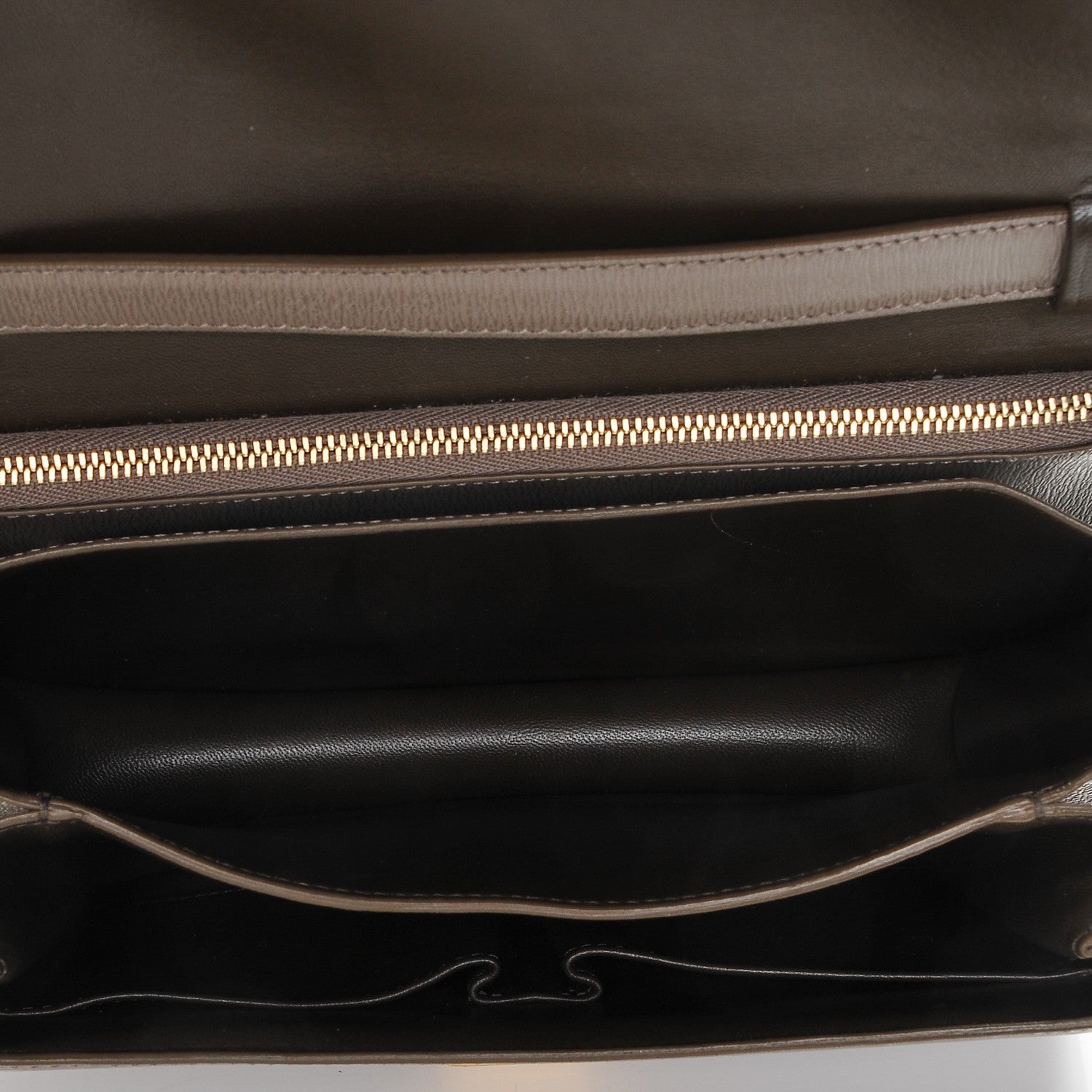 Celine Liege Calfskin Medium Classic Box Flap Bag Souris 5 of 7