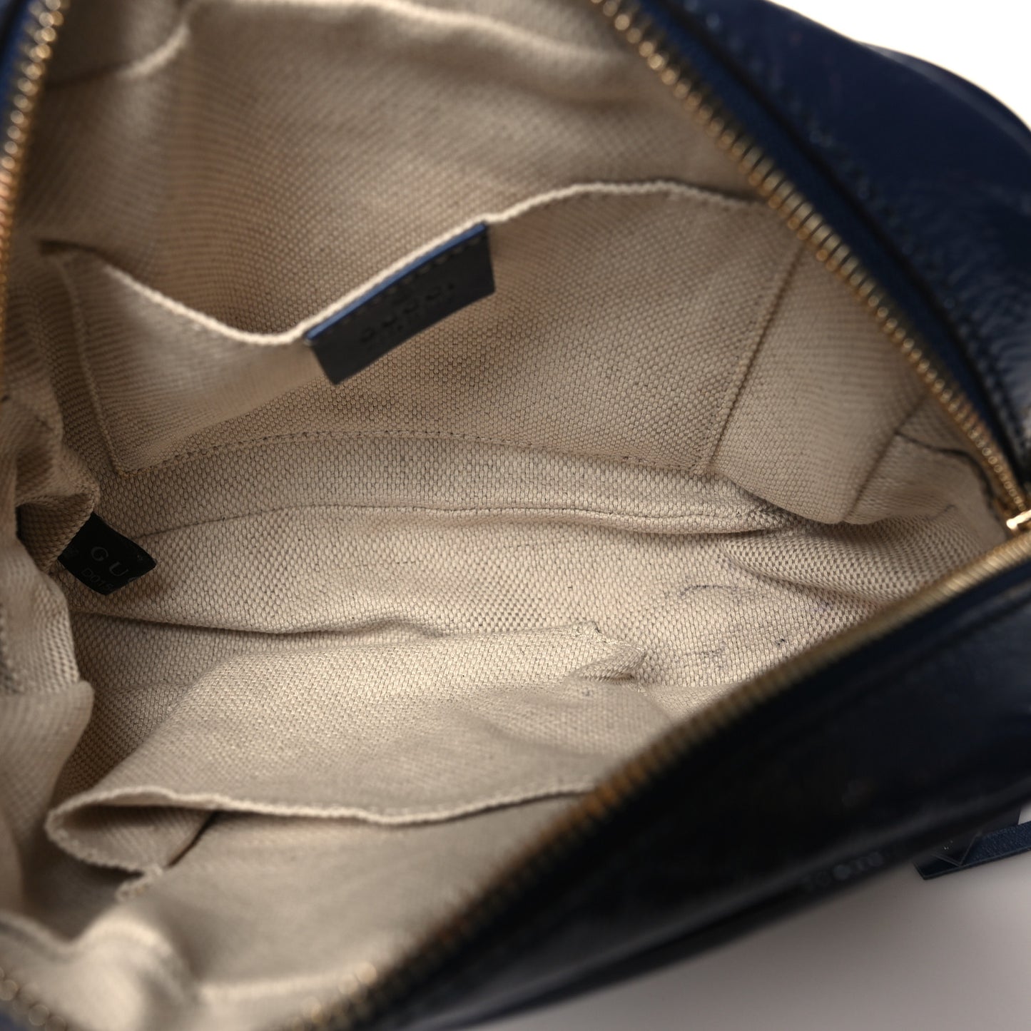 Vernice Naplack Small Soho Disco Bag Uniform Blue