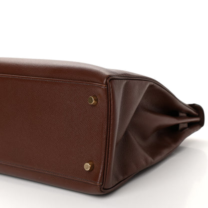 Hermes Courchevel Kelly Retourne 35 Noisette 13 of 13