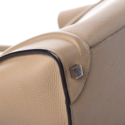 Celine Drummed Calfskin Micro Luggage Dune 11 of 14
