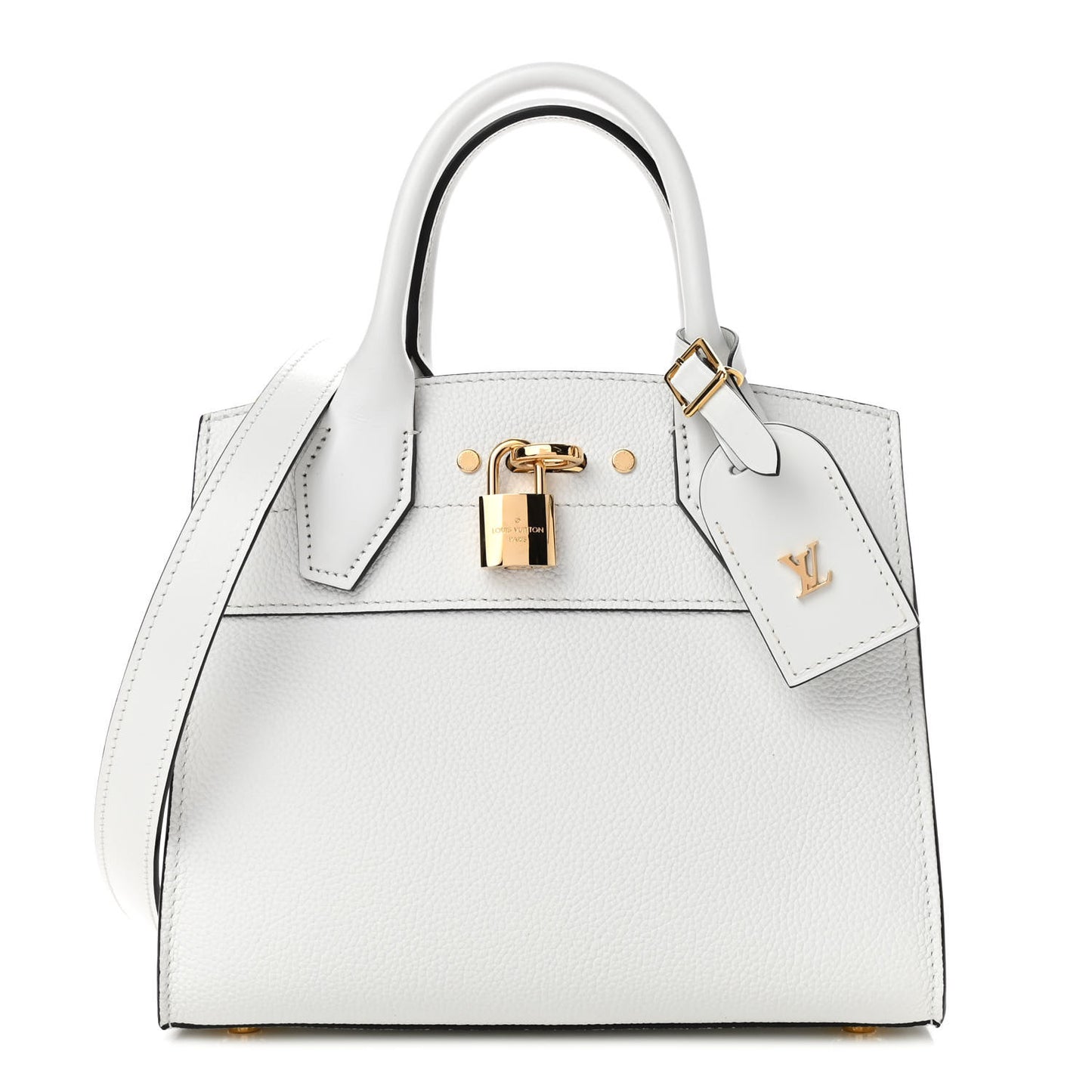 Calfskin City Steamer Mini White