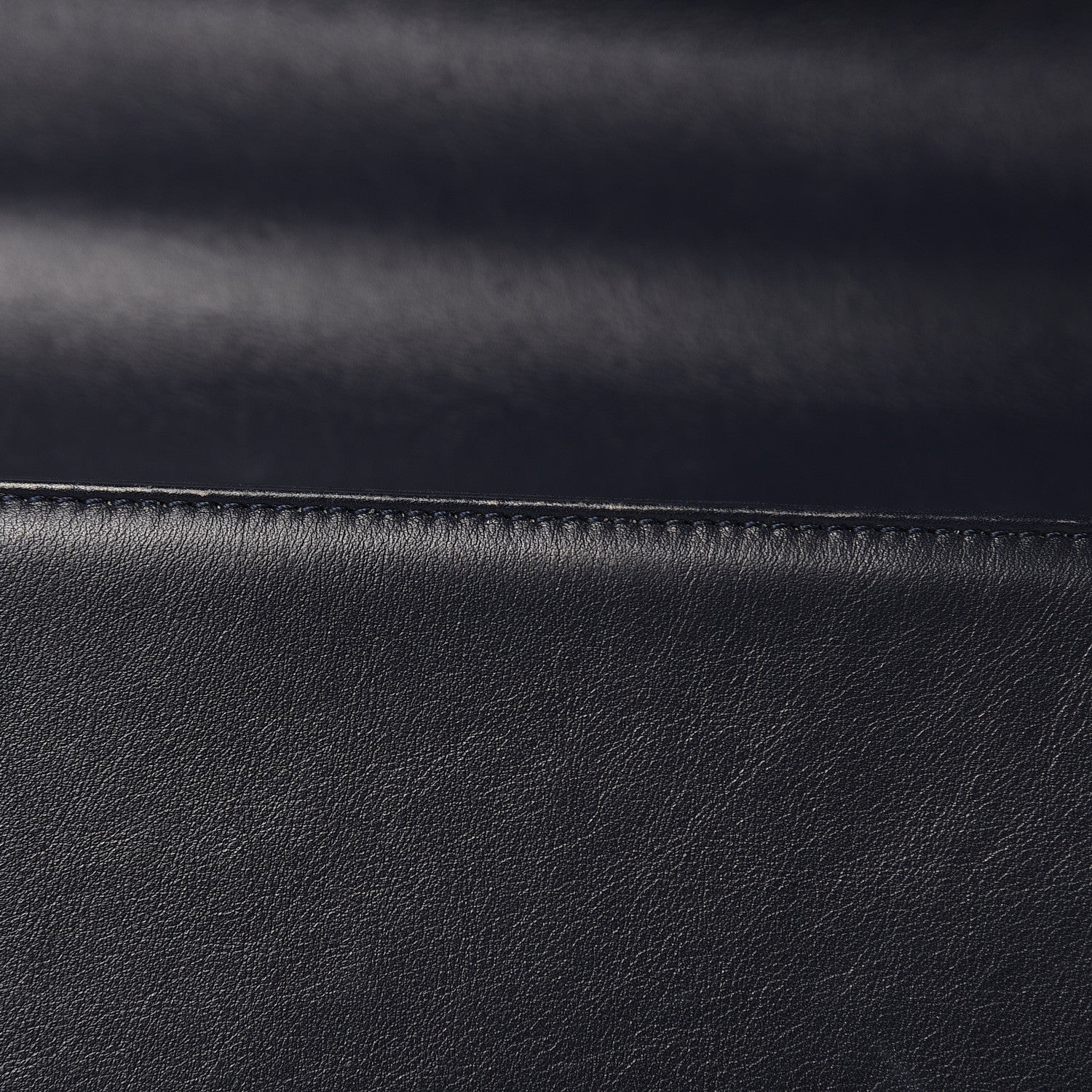 Chanel Calfskin Quilted New Medium Boy Flap Dark Navy Blue 15 of 17