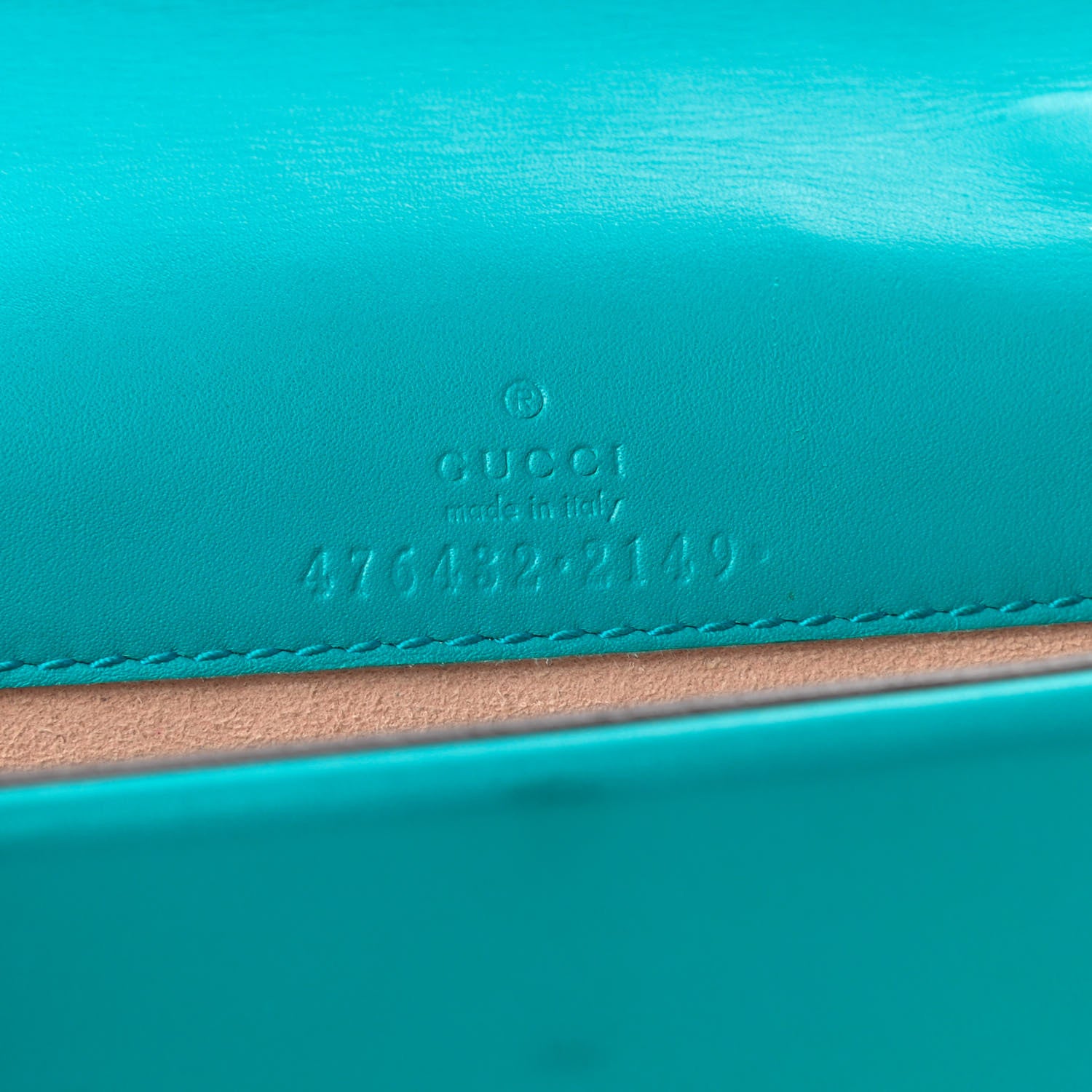 Gucci Velvet Super Mini Dionysus Shoulder Bag Pavone Cyan 6 of 11