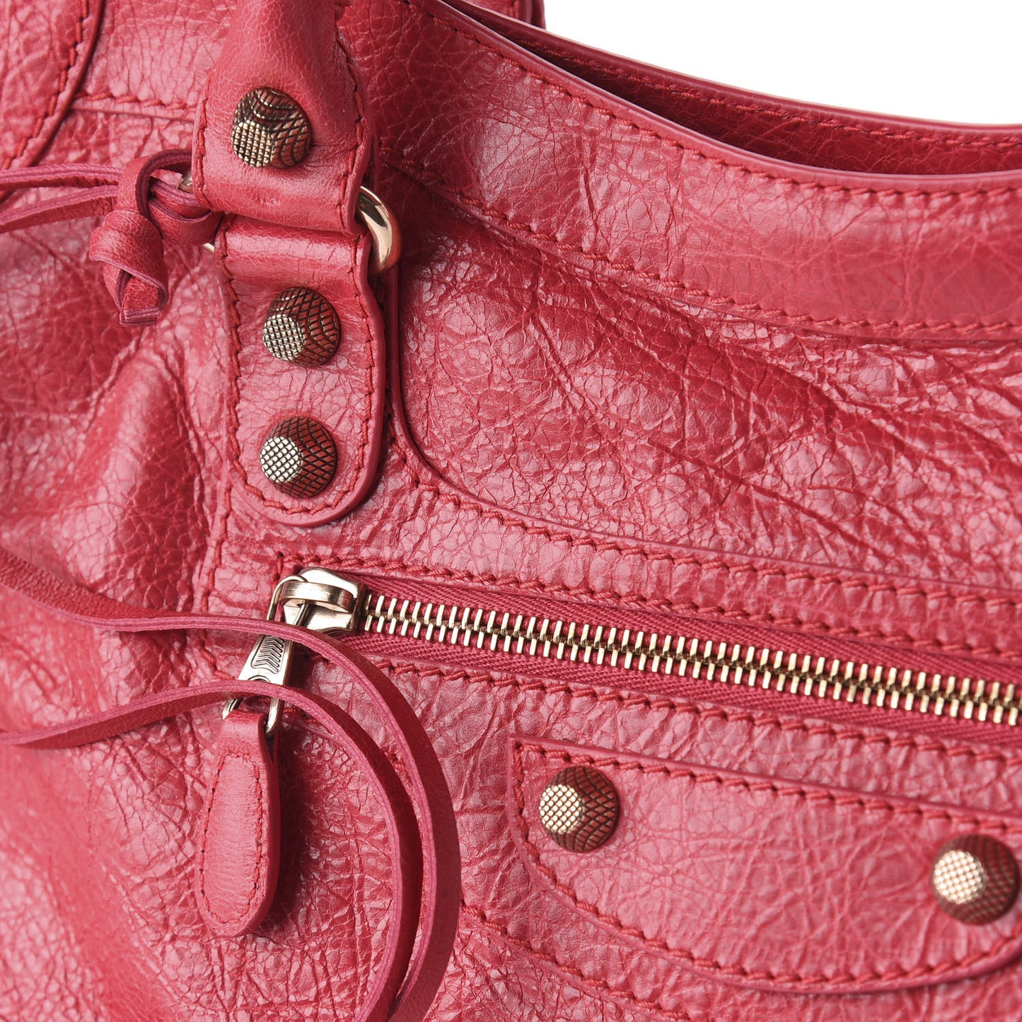 Agneau Giant 12 Rose Gold Hardware City Rose Thulian