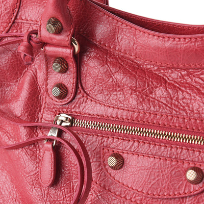 Balenciaga Agneau Giant 12 Rose Gold Hardware City Rose Thulian 9 of 9
