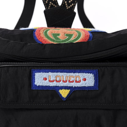 Gucci Nylon 80s Logo Patch Belt Bag Black 10 of 10