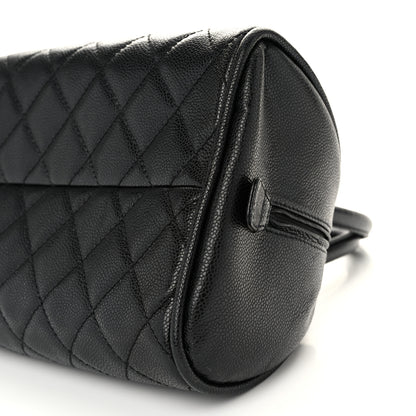 Chanel Caviar Quilted Small Bowler Black 9 of 9