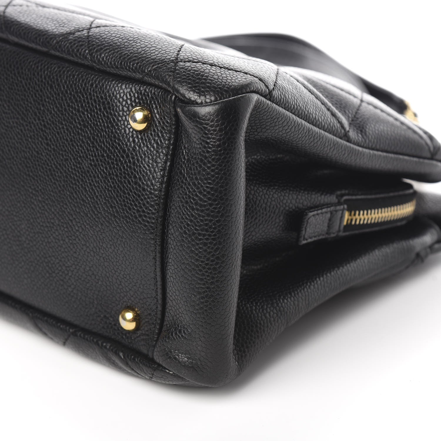 Chanel Caviar Quilted Timeless CC Soft Tote Black 9 of 10