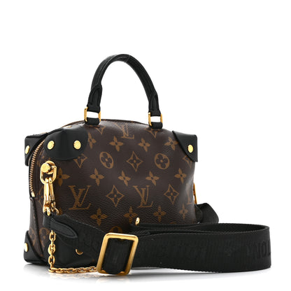 Louis Vuitton Monogram Petite Malle Souple Black 3 of 9