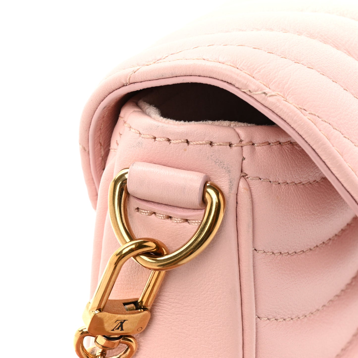 Calfskin New Wave Multi Pochette Rose Ballerine