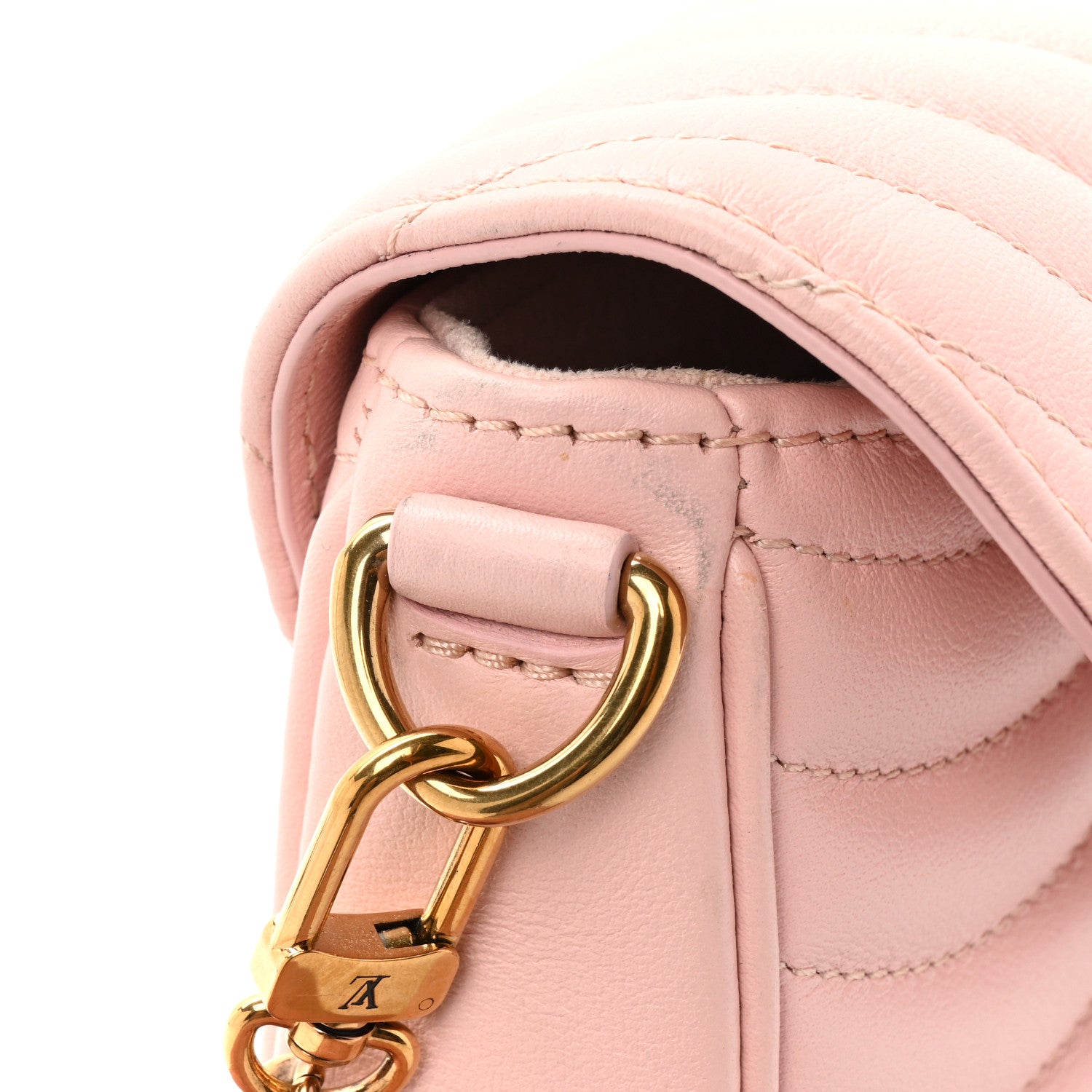 Louis Vuitton Calfskin New Wave Multi Pochette Rose Ballerine 10 of 17
