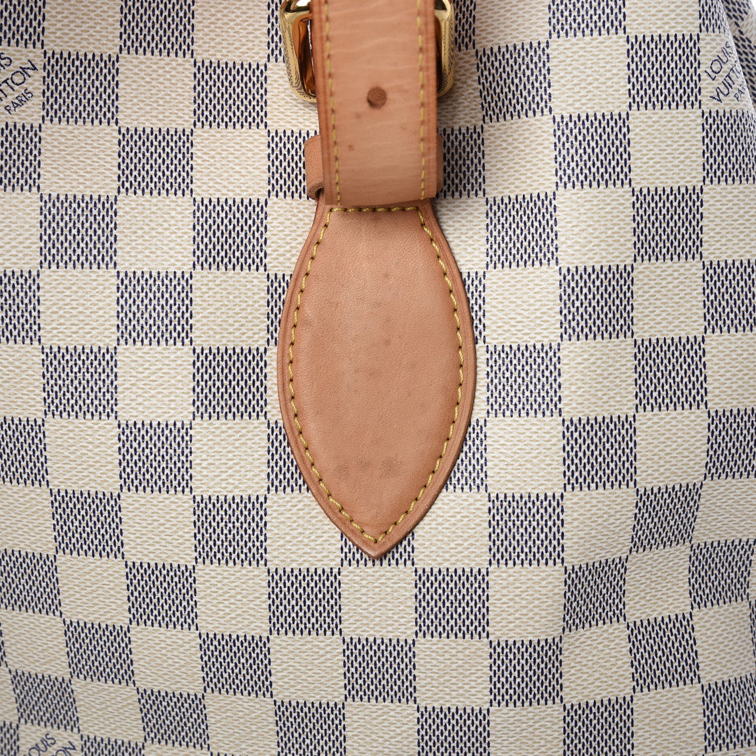 Louis Vuitton Damier Azur Hampstead MM 10 of 20