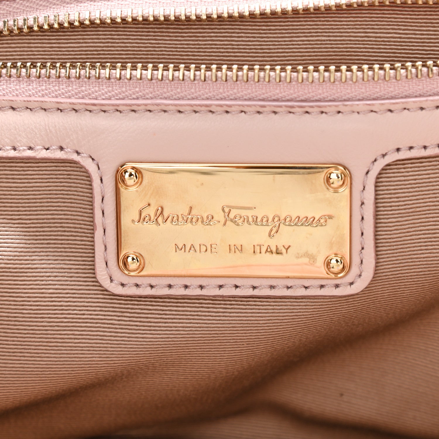 Salvatore Ferragamo Nappa Quilted Ginny Medium Crossbody Pink 6 of 12