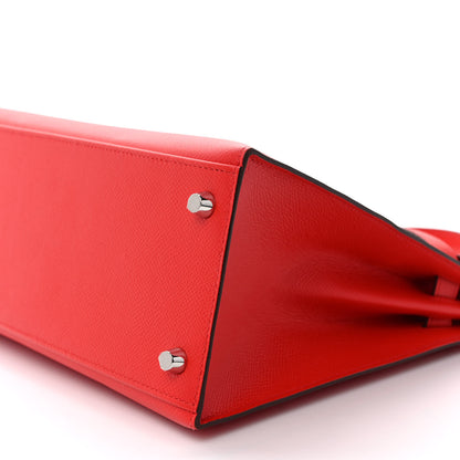 Hermes Epsom Kelly Sellier 28 Rouge de Coeur 9 of 11