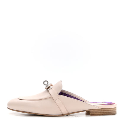 Hermes Goatskin Oz Mules 36 Blanc Poros 1 of 10
