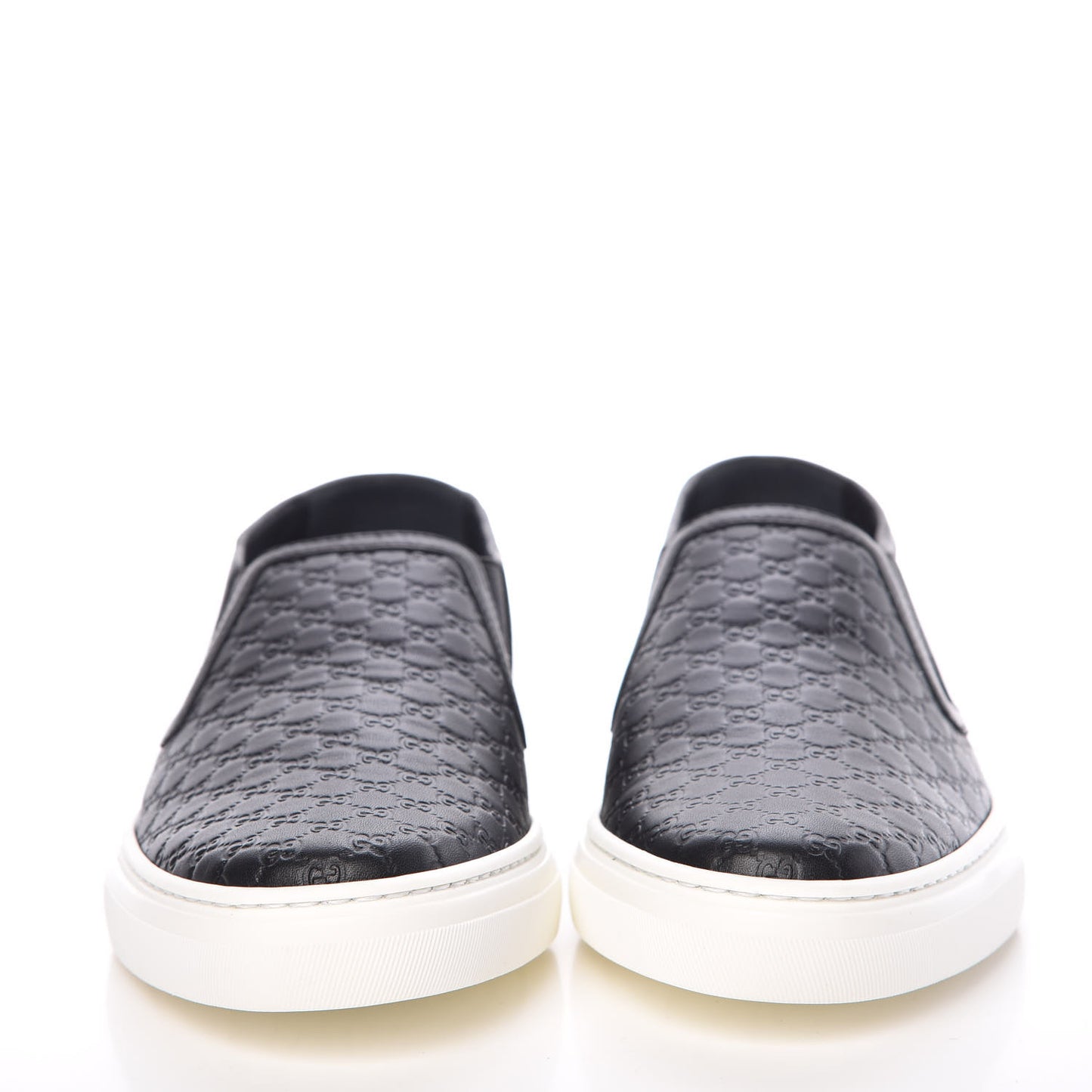 Microguccissima Womens Slip On Sneakers 39 Black