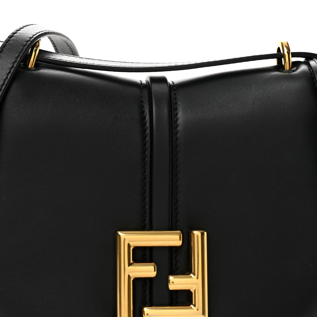 Vitello Brenta Cher Small Fendi C'Mon Black