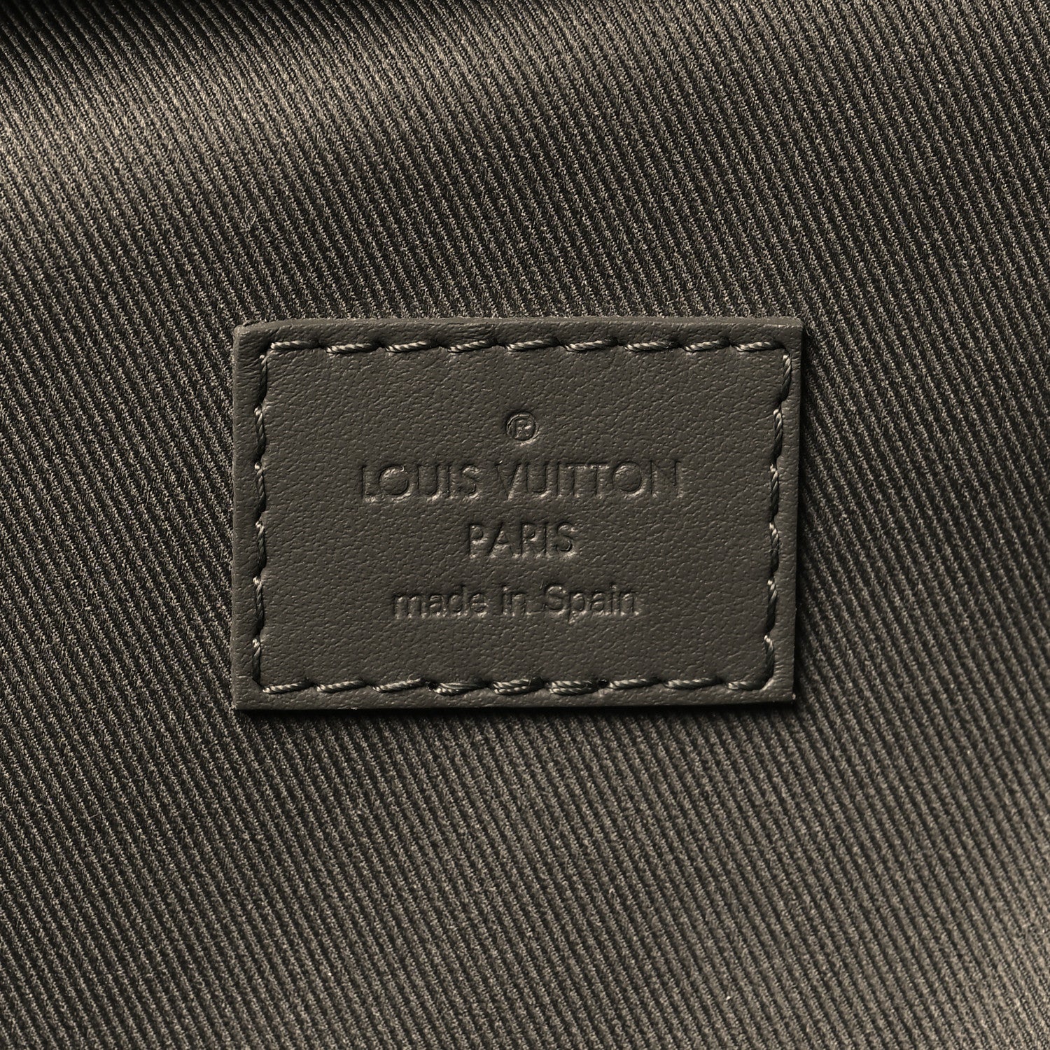 Louis Vuitton Grained Calfskin Aerogram Takeoff Backpack Grey 6 of 9