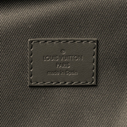 Louis Vuitton Grained Calfskin Aerogram Takeoff Backpack Grey 6 of 9