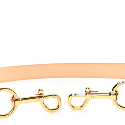 Louis Vuitton Vachetta 25mm Adjustable Shoulder Strap VVN 3 of 4
