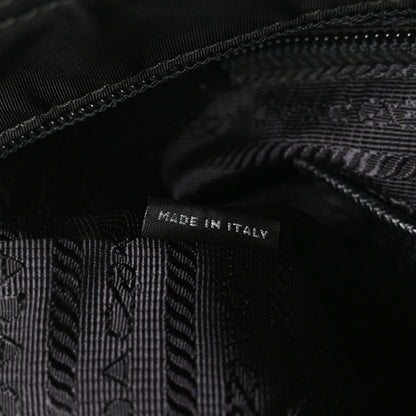 Prada Nylon Vela East West Shopper Tote Black 7 of 12