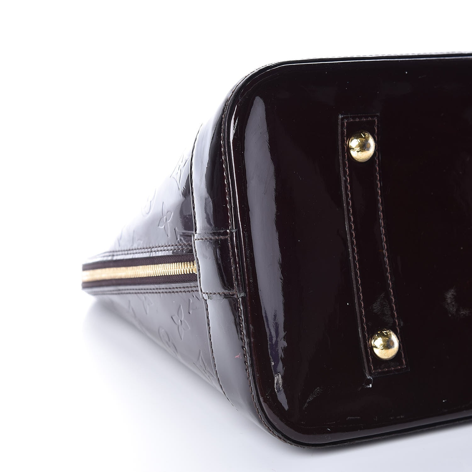Louis Vuitton Vernis Alma MM Amarante 11 of 14