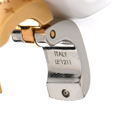 Louis Vuitton Nanogram Earrings Gold 4 of 4