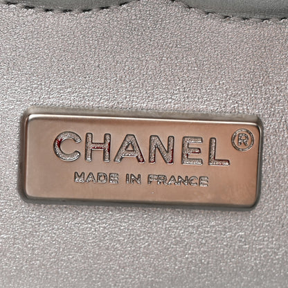 Chanel Sequin CC Small Double Flap Silver 6 of 10