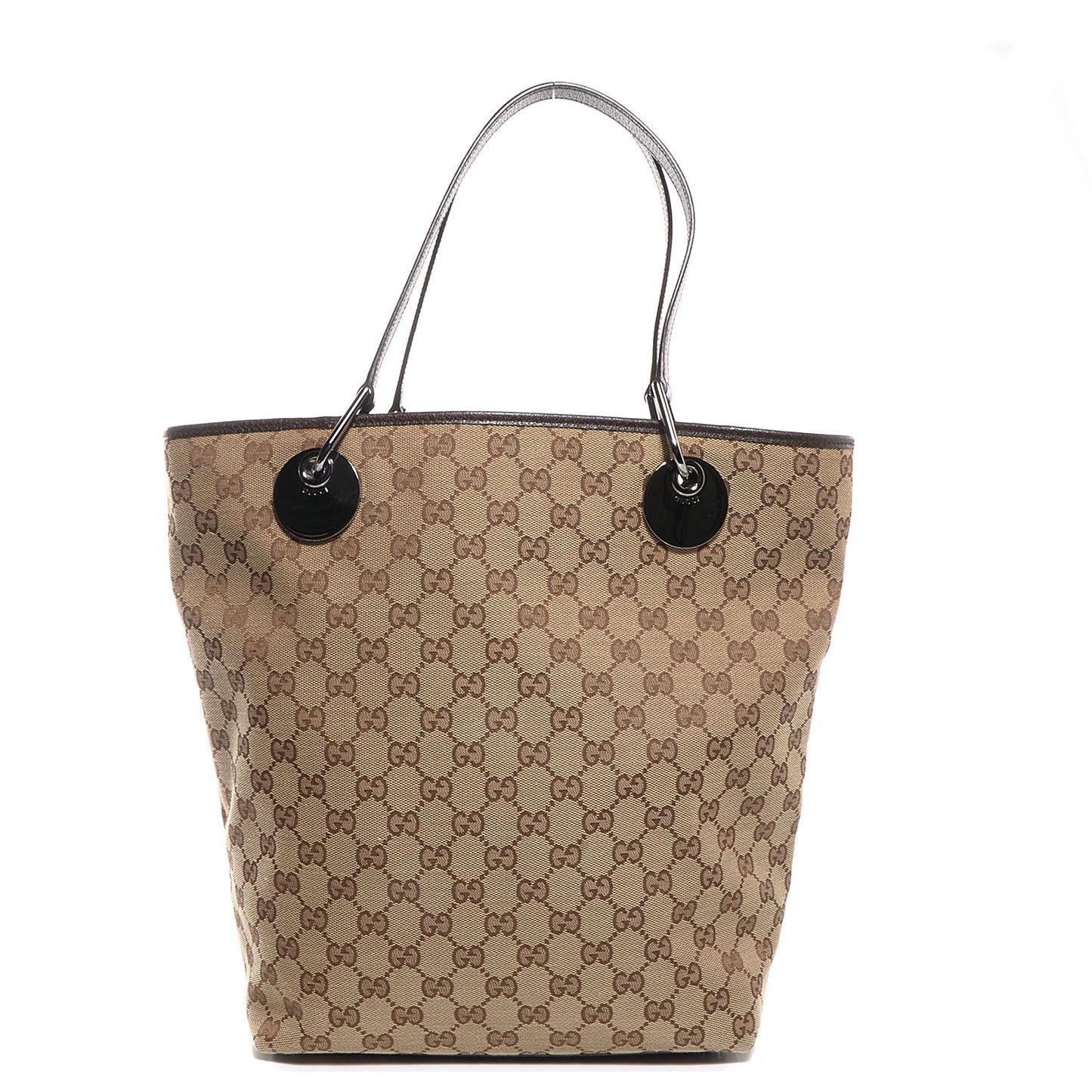 Monogram Large Eclipse Tote Brown