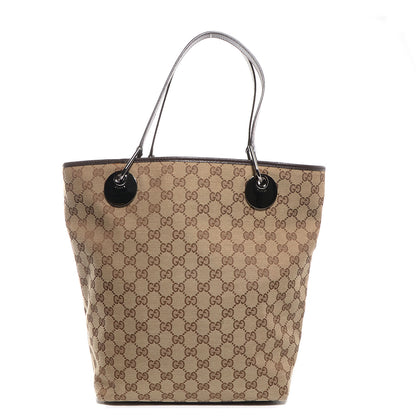 Gucci Monogram Large Eclipse Tote Brown 1 of 7