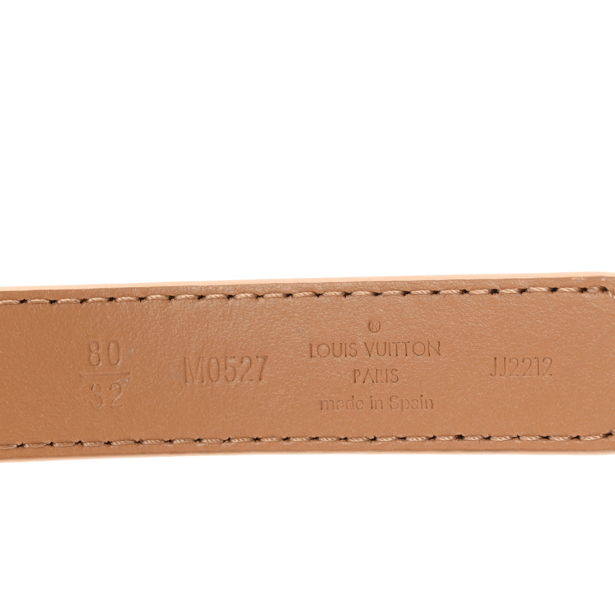Louis Vuitton Calfskin Monogram 20mm LV Iconic Reversible Belt 80 32 Arizona 5 of 6