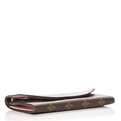 Louis Vuitton Monogram Emilie Wallet Rose Ballerine 4 of 6
