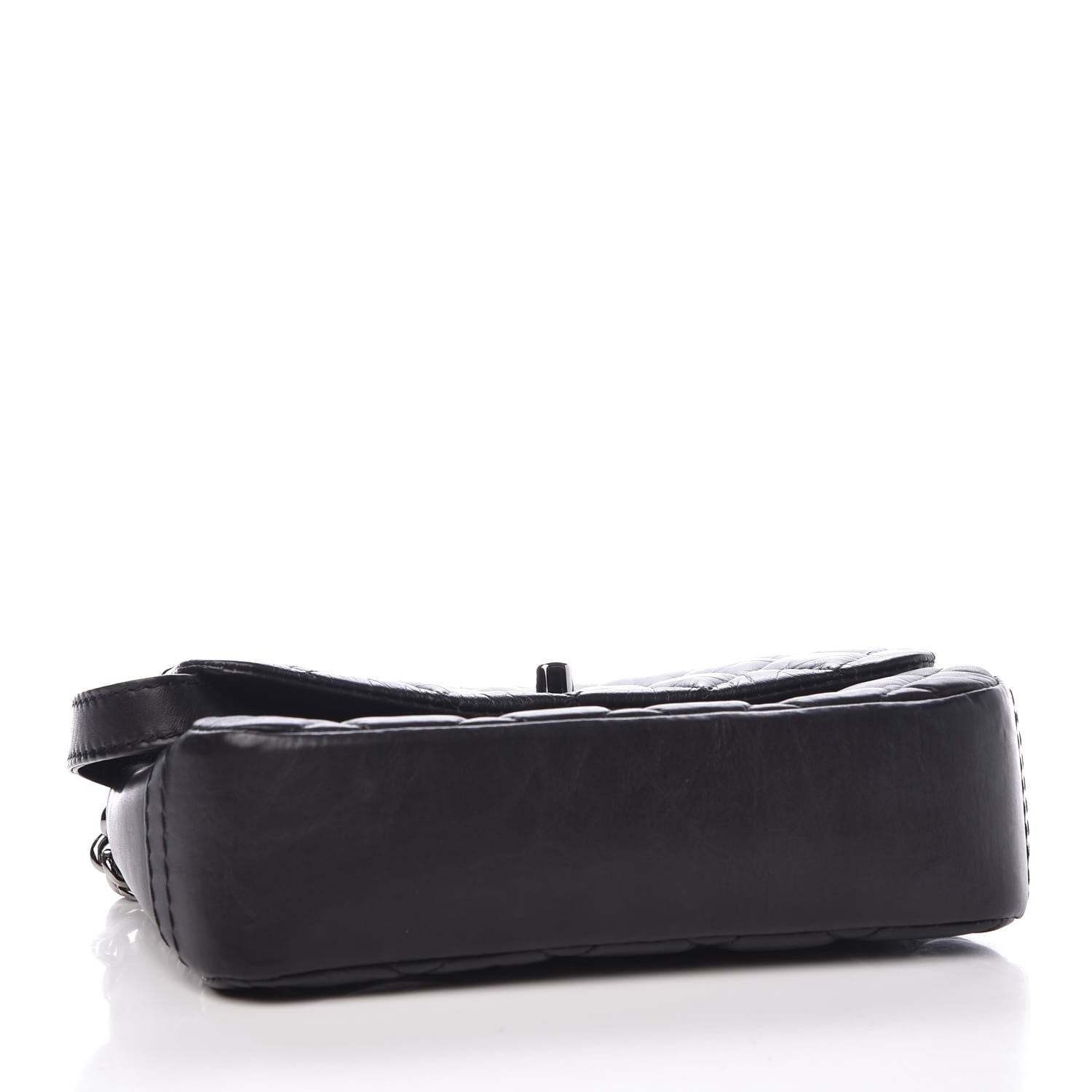 Chanel Calfskin Quilted Mini Lady Pearly Flap Black 4 of 9
