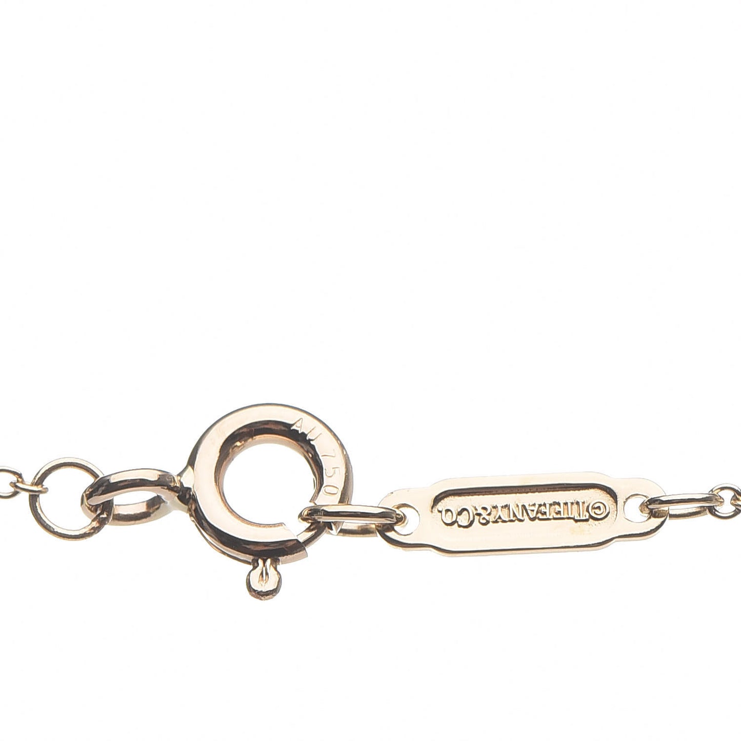 18K Yellow Gold Infinity Endless Necklace