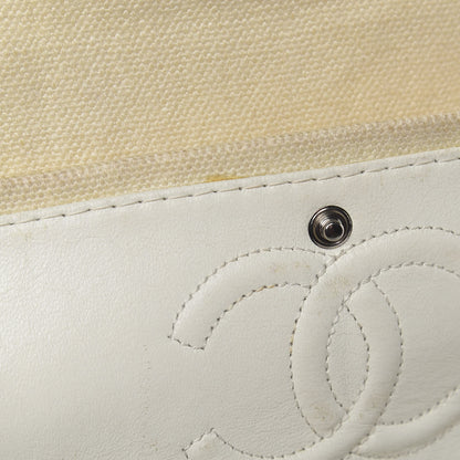 Chanel Canvas Quilted Medium Flap Beige 16 of 17