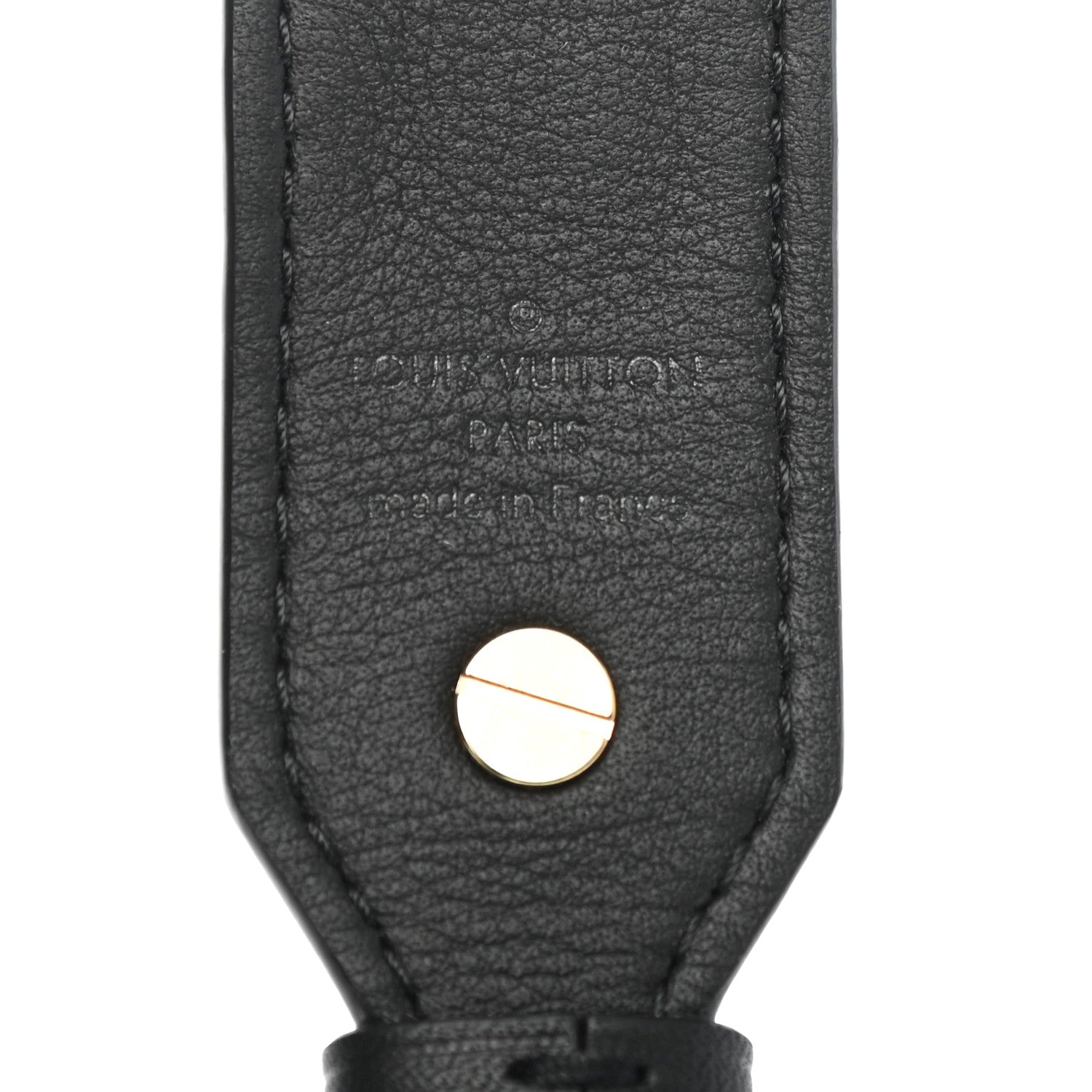 Louis Vuitton Reverse Monogram Bandouliere Shoulder Strap XL Black 3 of 4