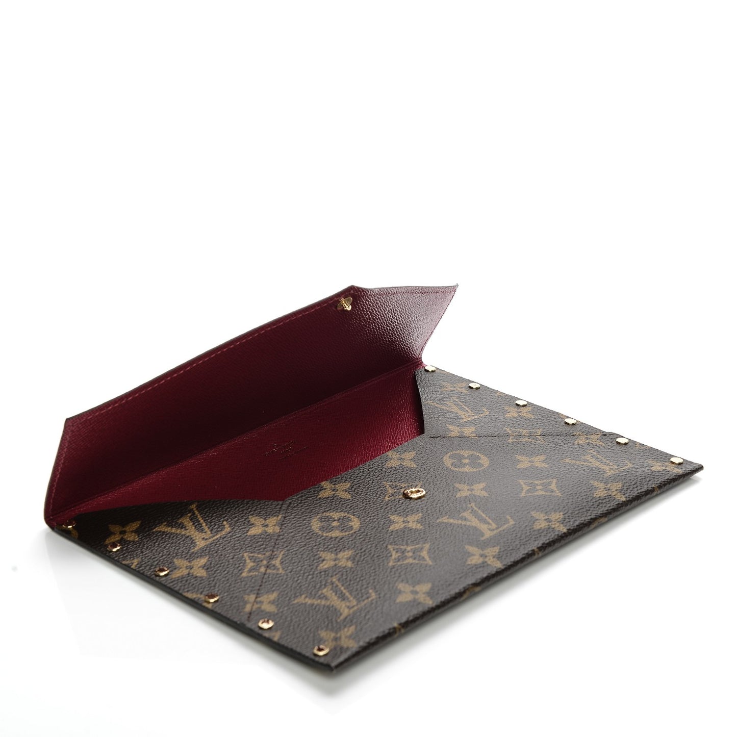Monogram Rivets Enveloppe