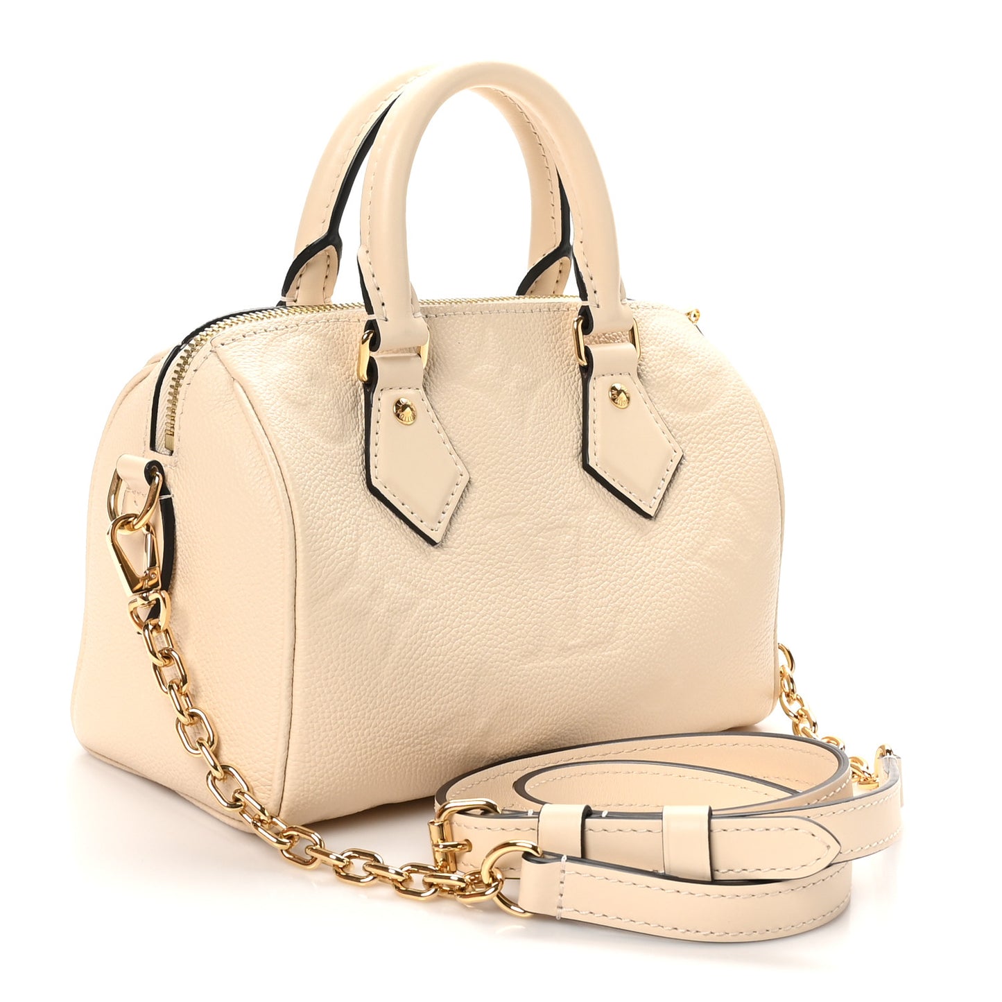 Empreinte Monogram Giant Speedy Bandouliere 20 Creme