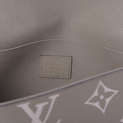 Louis Vuitton Empreinte Monogram Giant Felicie Pochette Tourterelle Creme 9 of 12