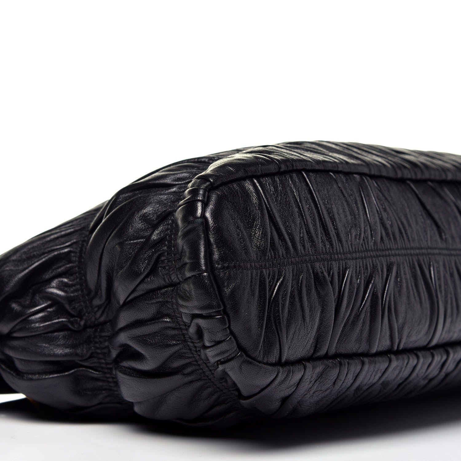 Prada Nappa Gaufre Clutch Black 8 of 9