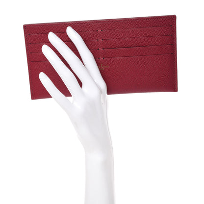 Louis Vuitton Calfskin Felicie Card Holder Insert Fuchsia 2 of 6