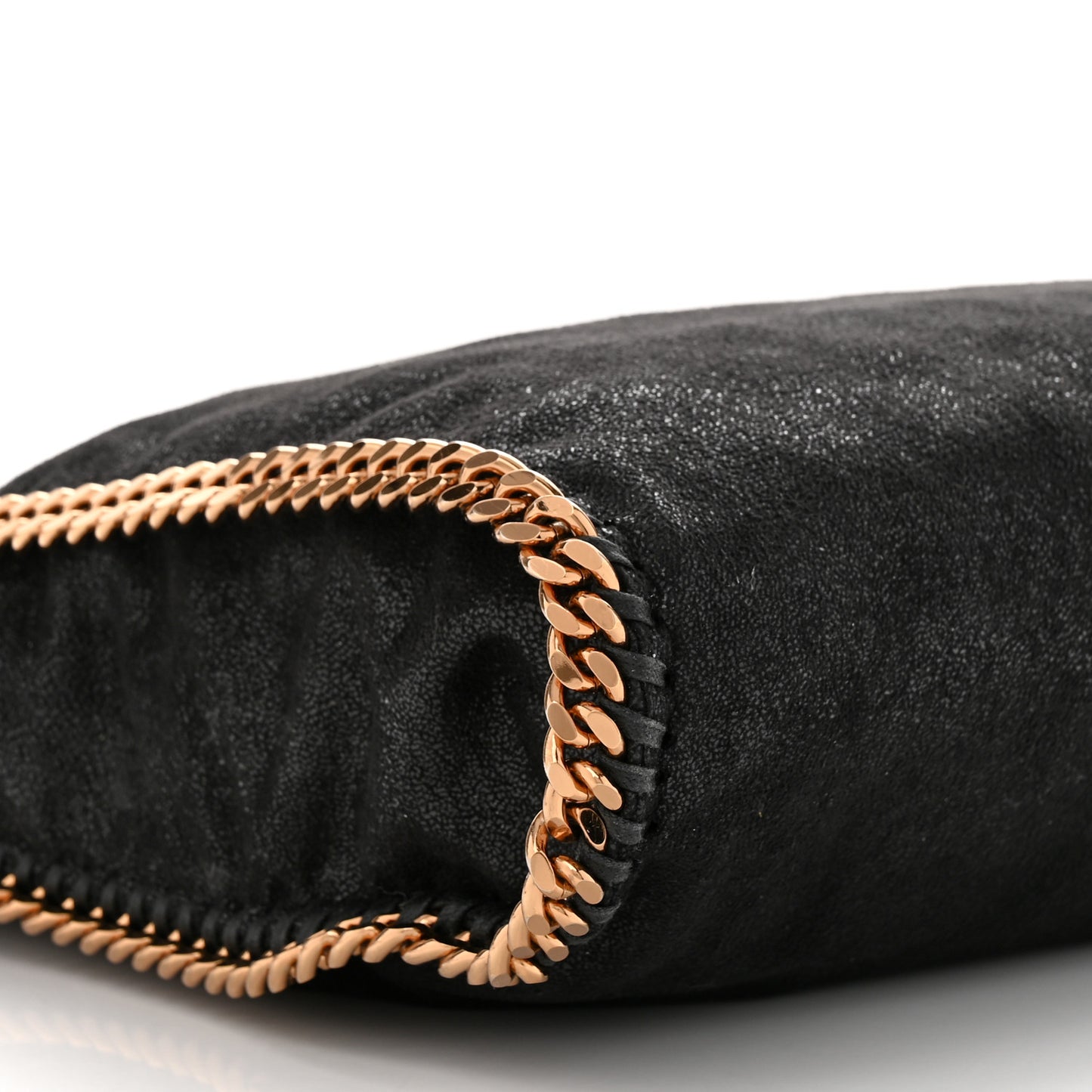 Shaggy Deer Mini Falabella Tote Black