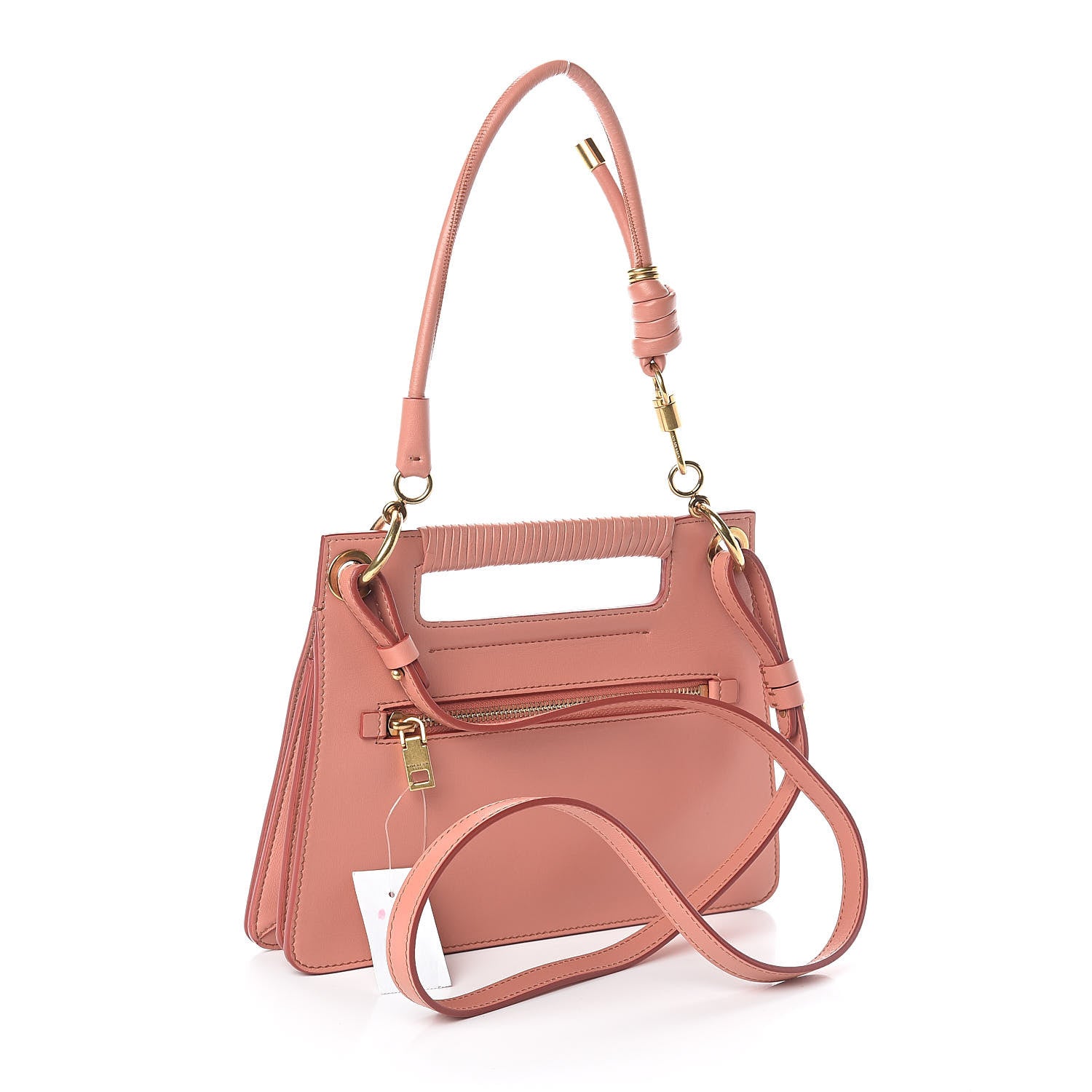 Givenchy Calfskin Small Whip Top Handle Crossbody Coral 3 of 8