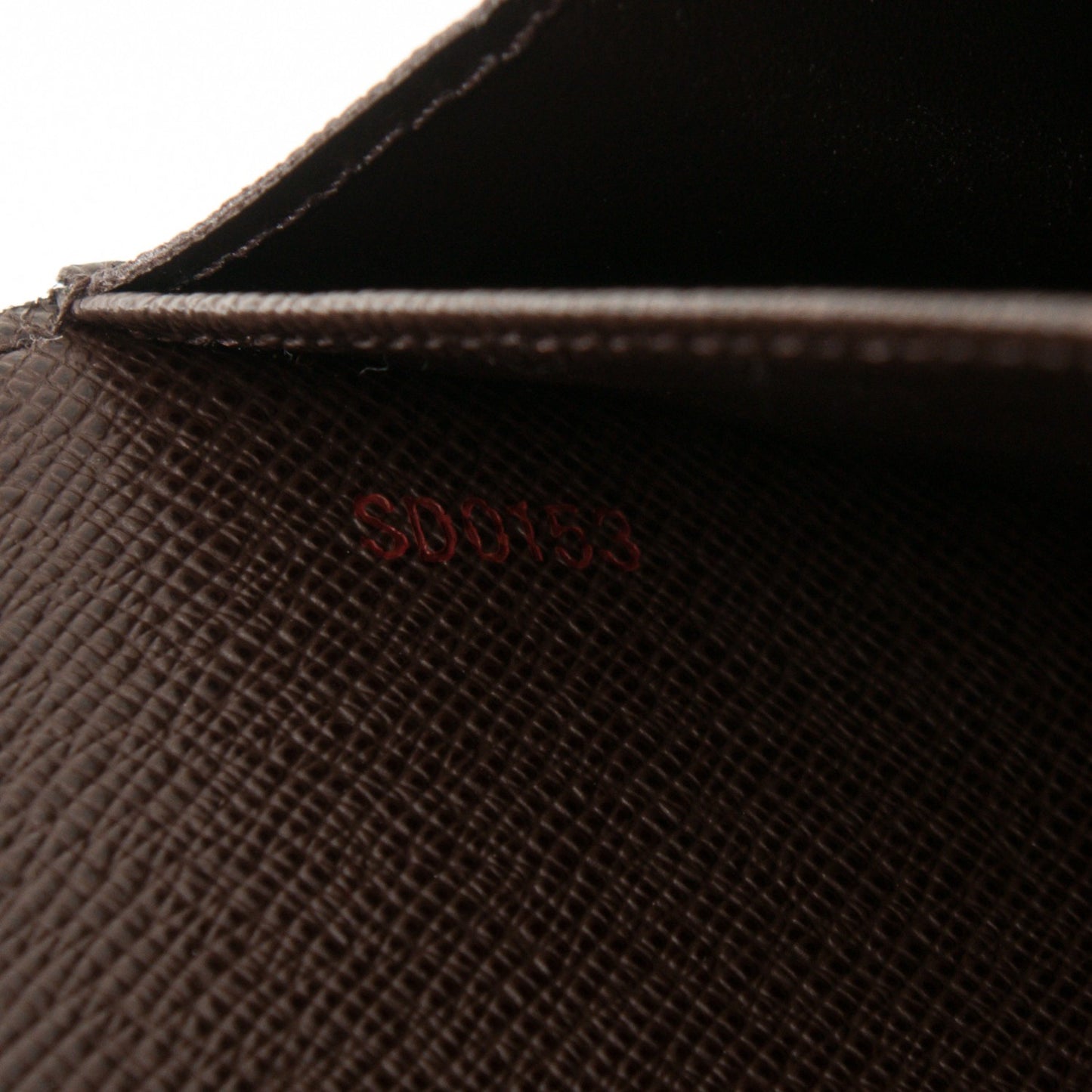 Damier Ebene Sarah Wallet