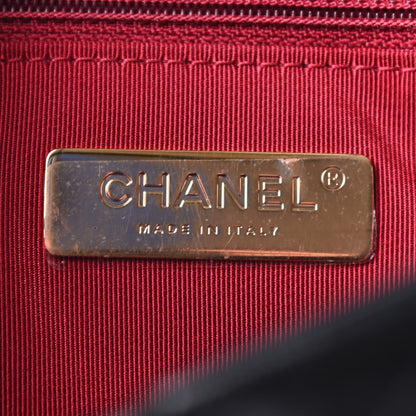 Chanel Lambskin Quilted Medium Chanel 19 Flap Black 6 of 9