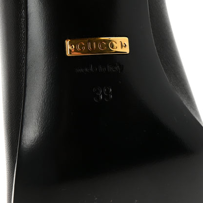 Gucci Malaga Kid Horsebit 75mm Pumps 39 Black 7 of 10