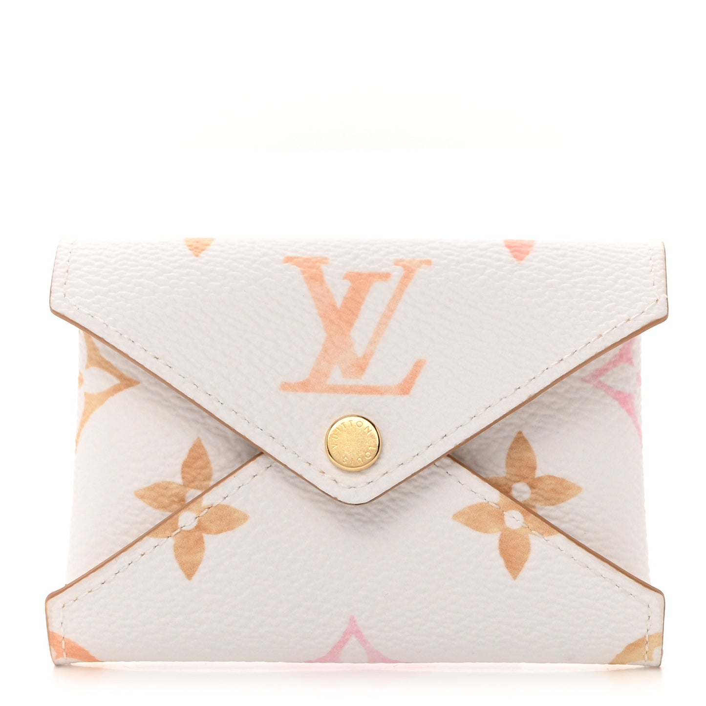Monogram Resort Small Kirigami Pochette Insert White Beige