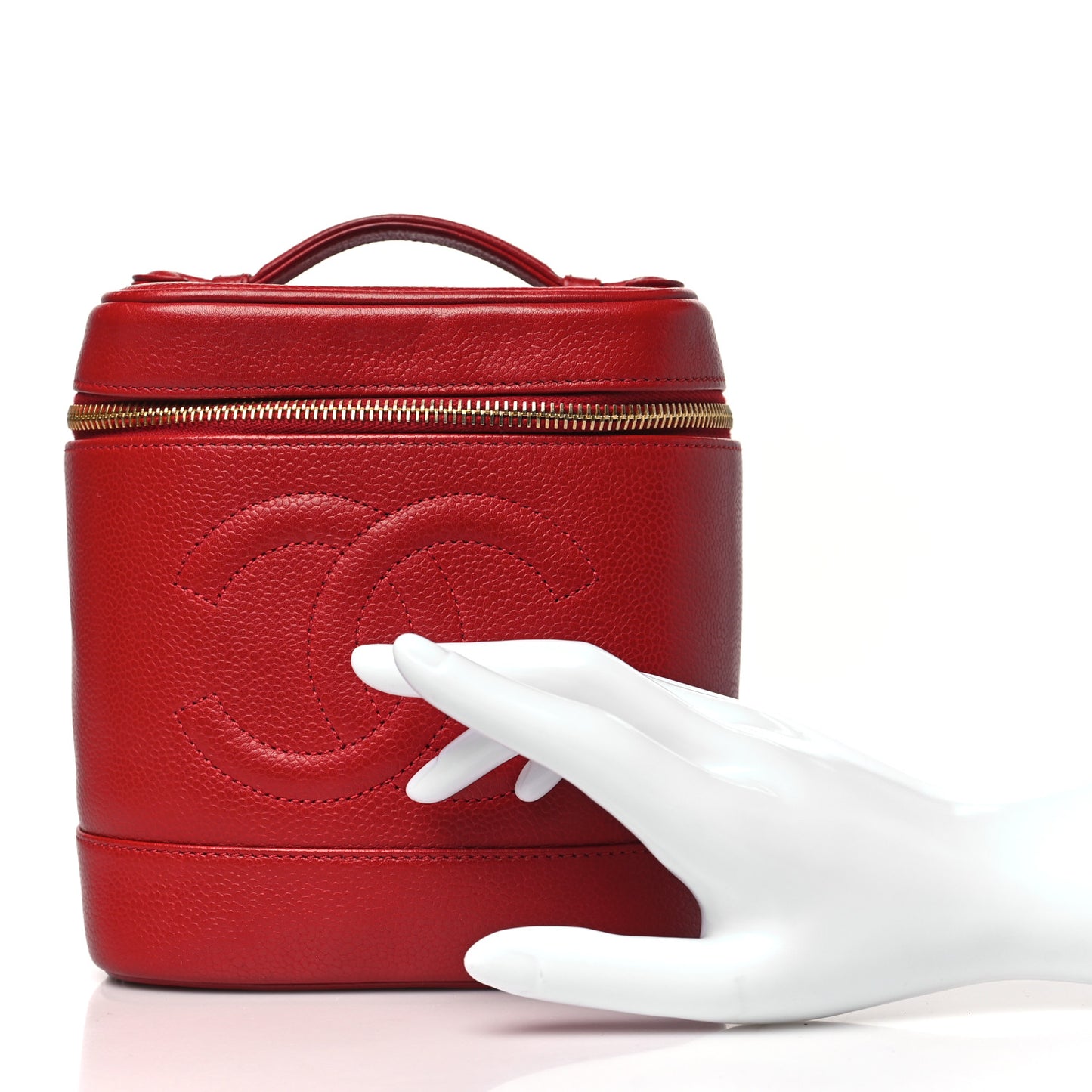 Caviar Vanity Cosmetic Case Red