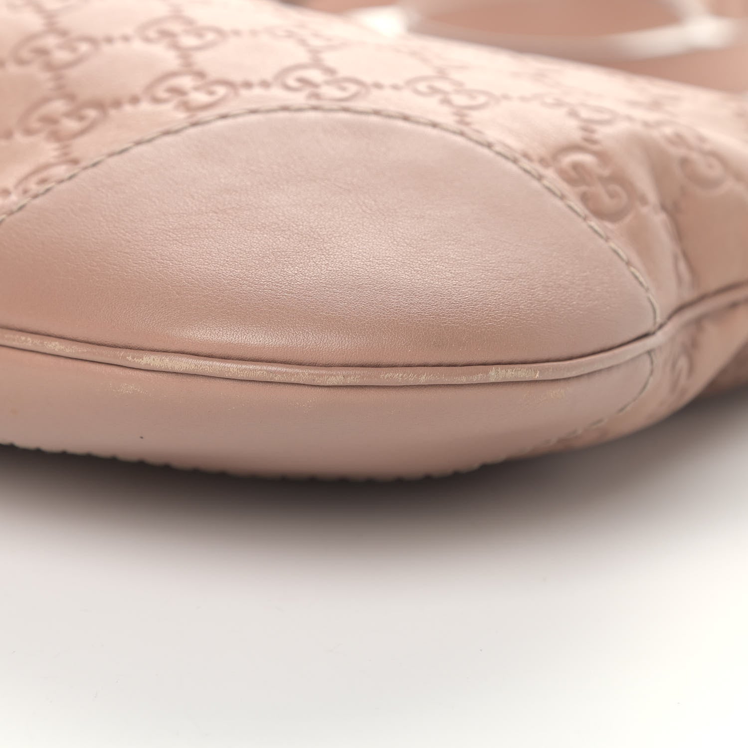 Gucci Guccissima Mayfair Messenger Porcelain Rose 6 of 6
